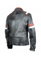 Men's Fashion Gray Biker Jacket